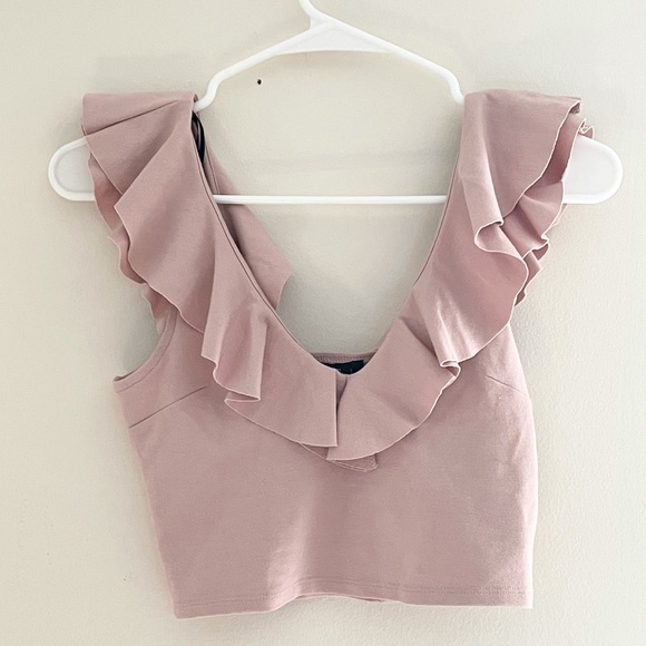 Forever 21 Tops - F21 Dusty Rose 🌹 Crop Top